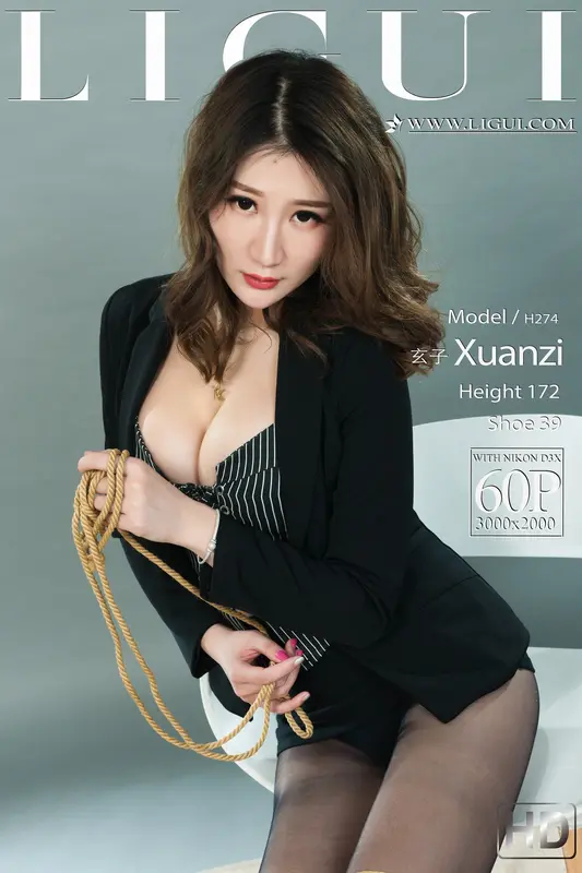 [Ligui丽柜]2022.03.24 《紧缚丽莲》玄子 - Ligui丽柜